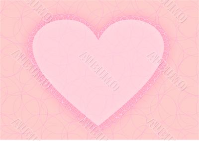 valentine's day, postcard, greeting, heart, love