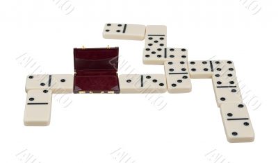 Briefcase as a Domino Piece