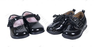 Shiny Formal Baby Shoes for Boys and Girls