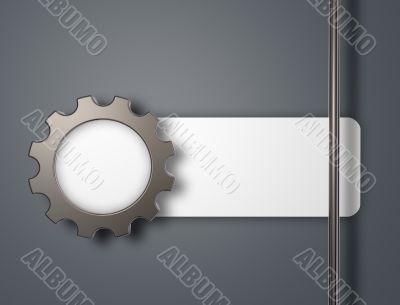 gear wheel banner