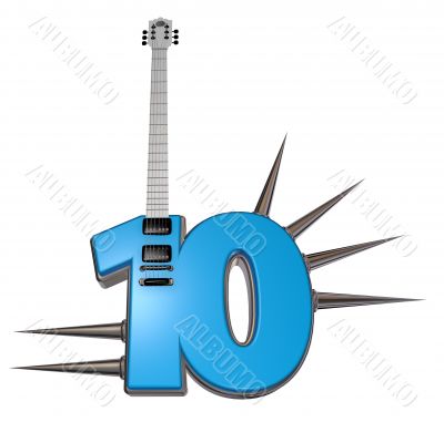 number ten guitar