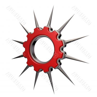 prickles gear wheel