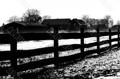 Pasture fence