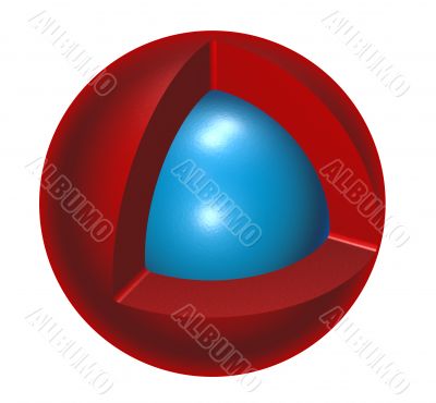 center sphere