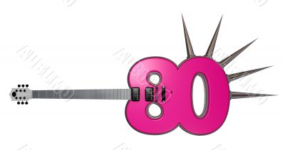 number eighty guitar