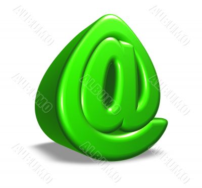 cartoon email symbol