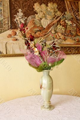 Vase with flowers