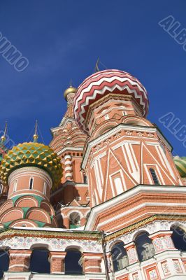 Domes of the Saint Basil cathedral