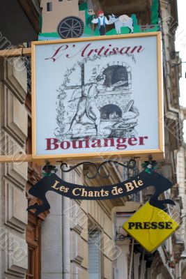 Parisian patisserie.