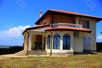 A beautiful country house.