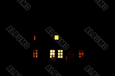 Light windows in the darkness Light windows in the darkness