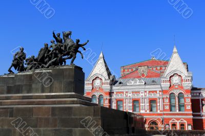 Historic theater in Samara