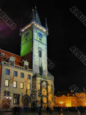 Prague chiming clock
