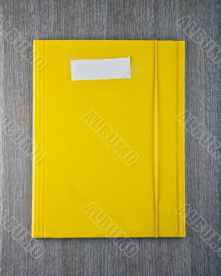 Yellow folder