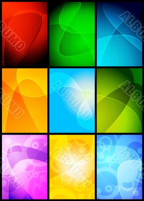 Simple vector backgrounds