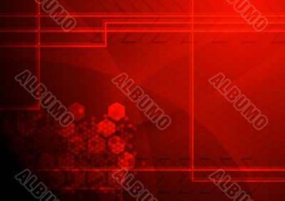 Abstract technical background