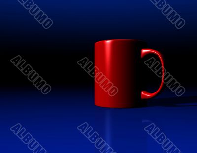 red mug