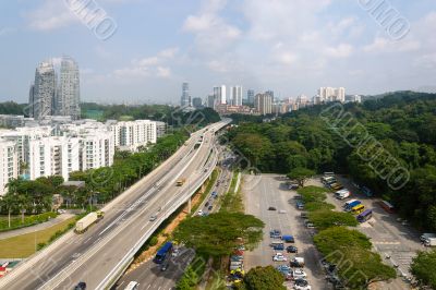 Singapore sleeping district