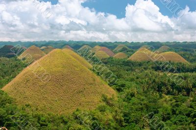 Cone hills