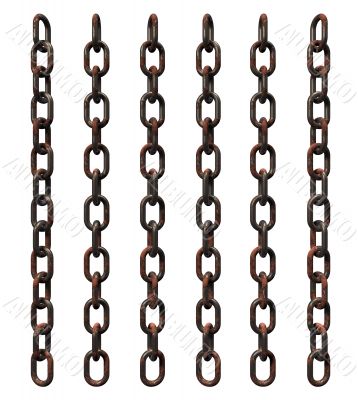 rusty chains