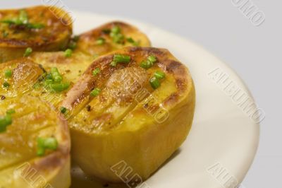 Baked potatoes