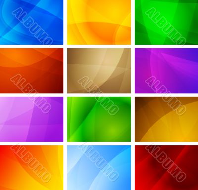 Abstract backgrounds collection