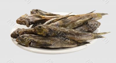 Dried gobies