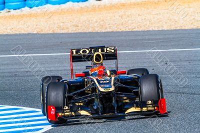 Team Lotus Renault F1, Romain Grosjean, 2012