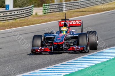 Team McLaren F1, Lewis Hamilton, 2012 Team McLaren F1, Lewis Hamilton, 2012