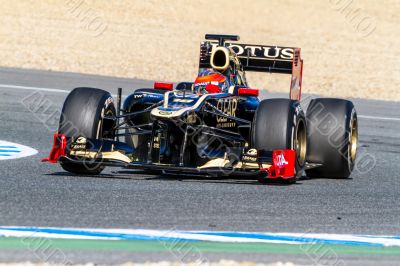 Team Lotus Renault F1, Romain Grosjean, 2012