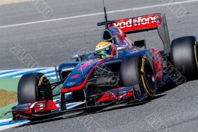Team McLaren F1, Lewis Hamilton, 2012