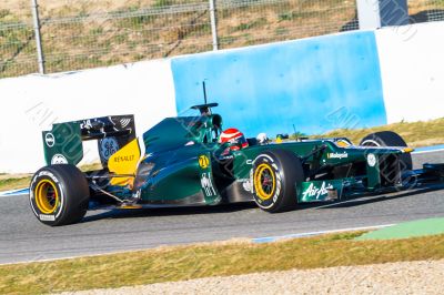 Team Catherham F1, Jarno Trulli, 2012 Team Catherham F1, Jarno Trulli, 2012