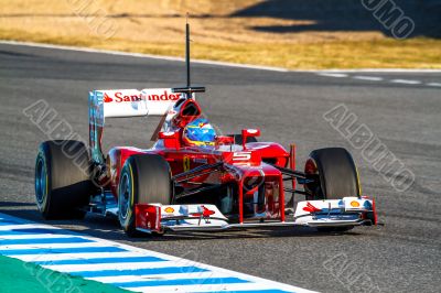 Scuderia Ferrari F1, Fernando Alonso, 2012 Scuderia Ferrari F1, Fernando Alonso, 2012