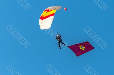 Parachutist of the PAPEA