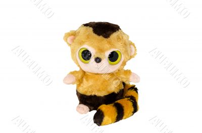 Isolate plush lemur