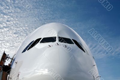 Cockpit of A-380