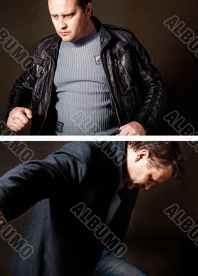man in jacket man in jacket