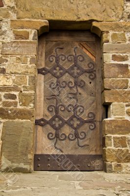 door in an ancient fortress