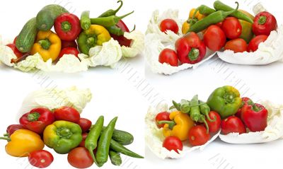 Homegrown vegetable Homegrown vegetable