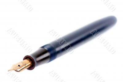 The old pen with gold nib