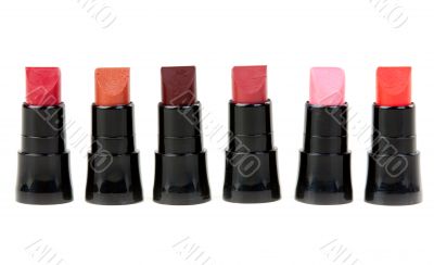 Small set in a number of lipstick