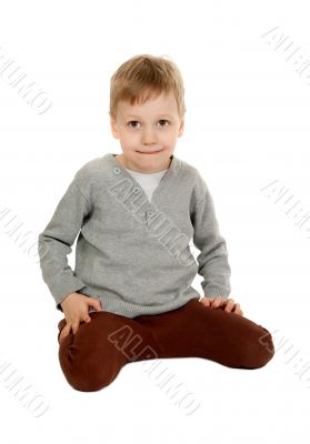 child is sitting
