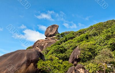 Landscape, Similan Islands