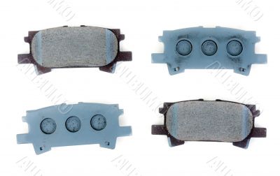Set of brake pads