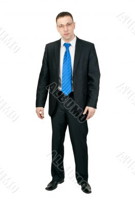 Businessman in full-length