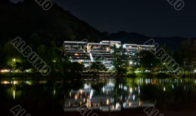 hotel at night