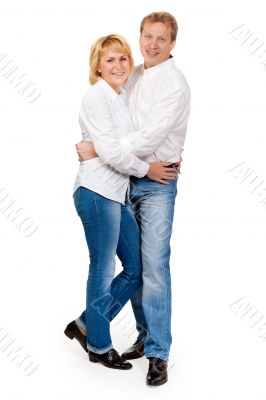 Portrait of a beautiful couple