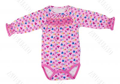 Colored clothes baby