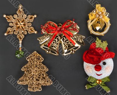 Christmas ornaments and decorations
