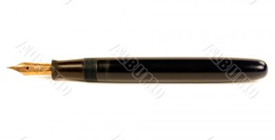 The old pen with gold nib